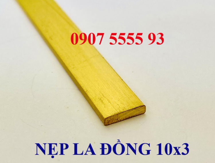 La đồng 3x10mm