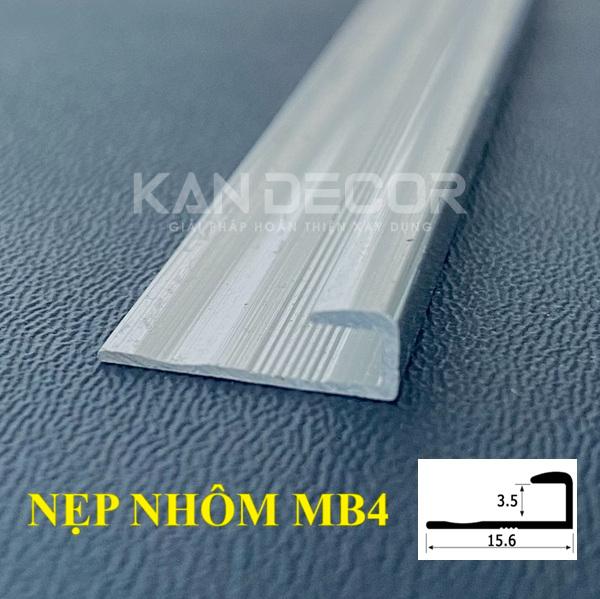 Nẹp Kết Thúc Sàn MB4 Inox