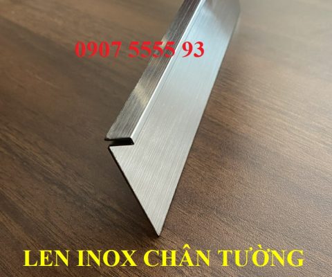 Len Âm Chân Tường Inox 304 - Kan Decor